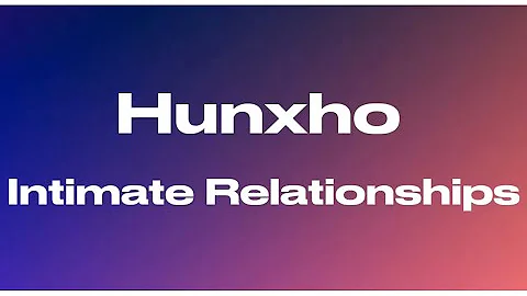 Hunxho - Intimate Relationships (audio) 