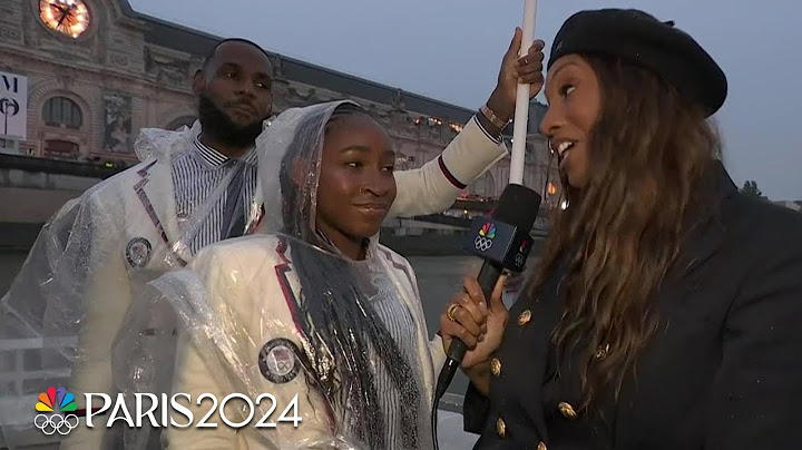 LeBron James, Coco Gauff honored by flag bearer experience for Team USA | Paris Olympics