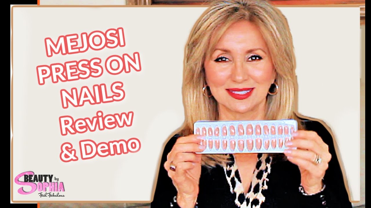 MEJOSI PRESS ON NAILS REVIEW DEMO NAILS THAT LAST YouTube