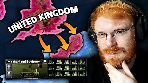 I Tried A NEW UK Build IN HOI4 Multiplayer