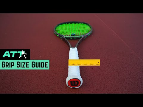 How to Find the Right Tennis Grip Size for you