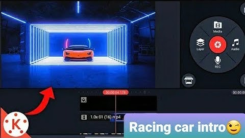 Racing Car Intro//How to make racing car intro in KINEMASTER for YouTube