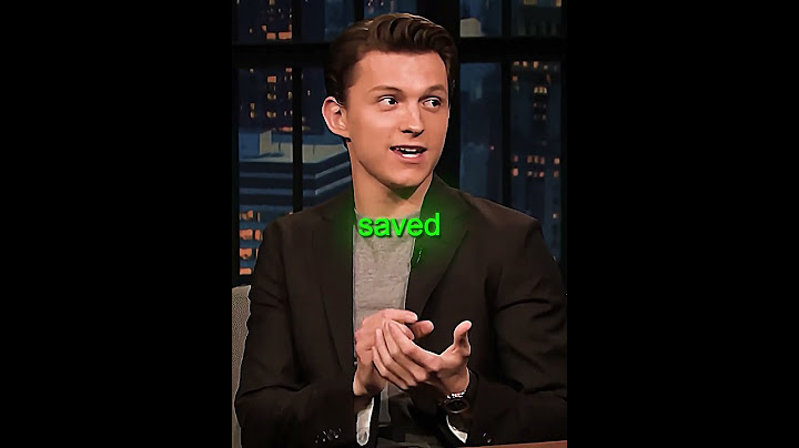 Tom Holland REVEALS Why He Ghosted RDJ! #shorts