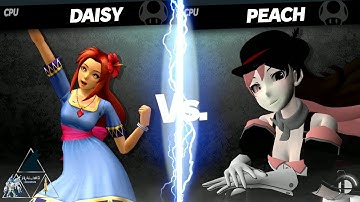 Smash Mods Ultimate:  Peach and Daisy Requested Mod Battles