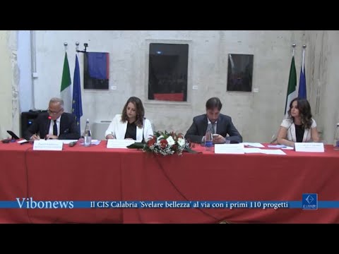 Il CIS Calabria 'Svelare bellezza' al via con i primi 110 progetti