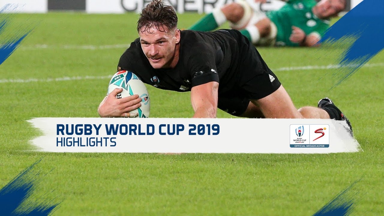 Rugby World Cup | QF 2 | New Zealand v Ireland | Highlights - YouTube