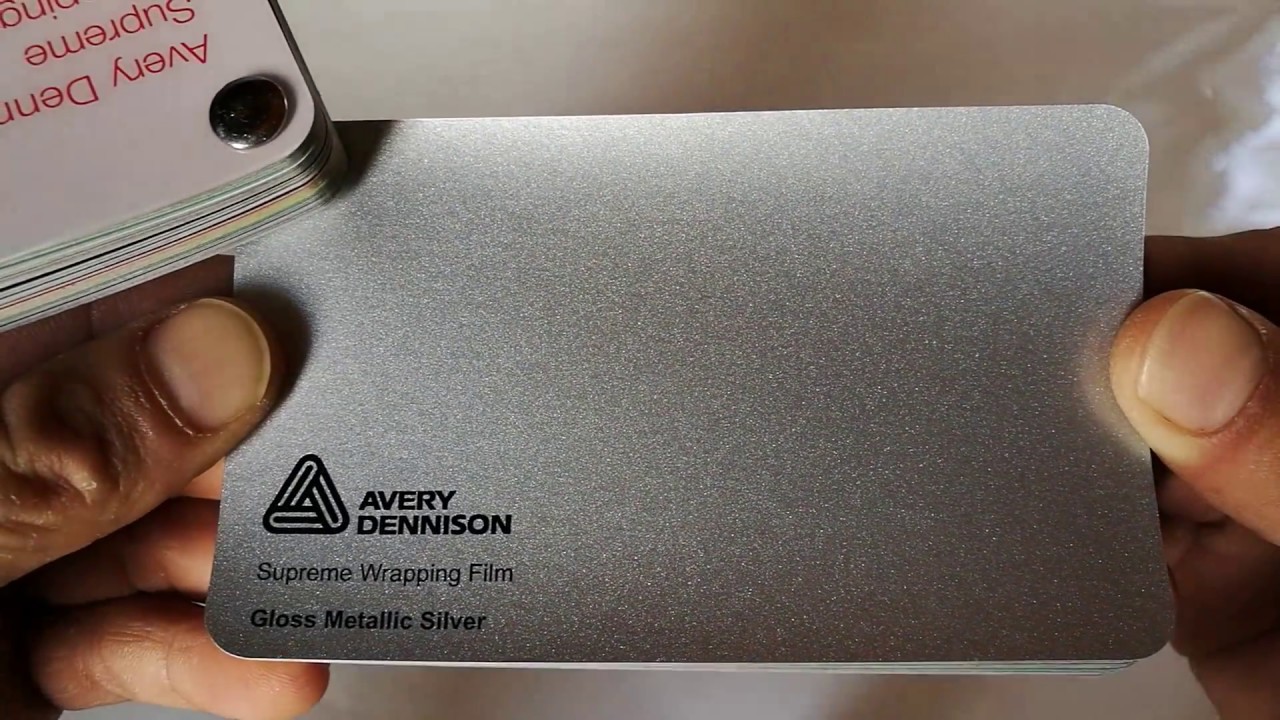 Gloss Silver Metallic - Avery Dennison