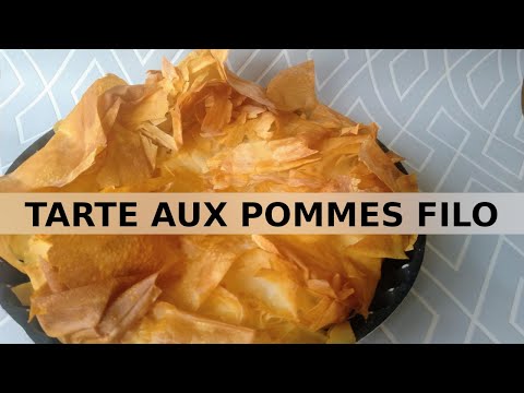 Vidéo: Comment Faire Une Tarte Aux Pommes En Pâte Filo