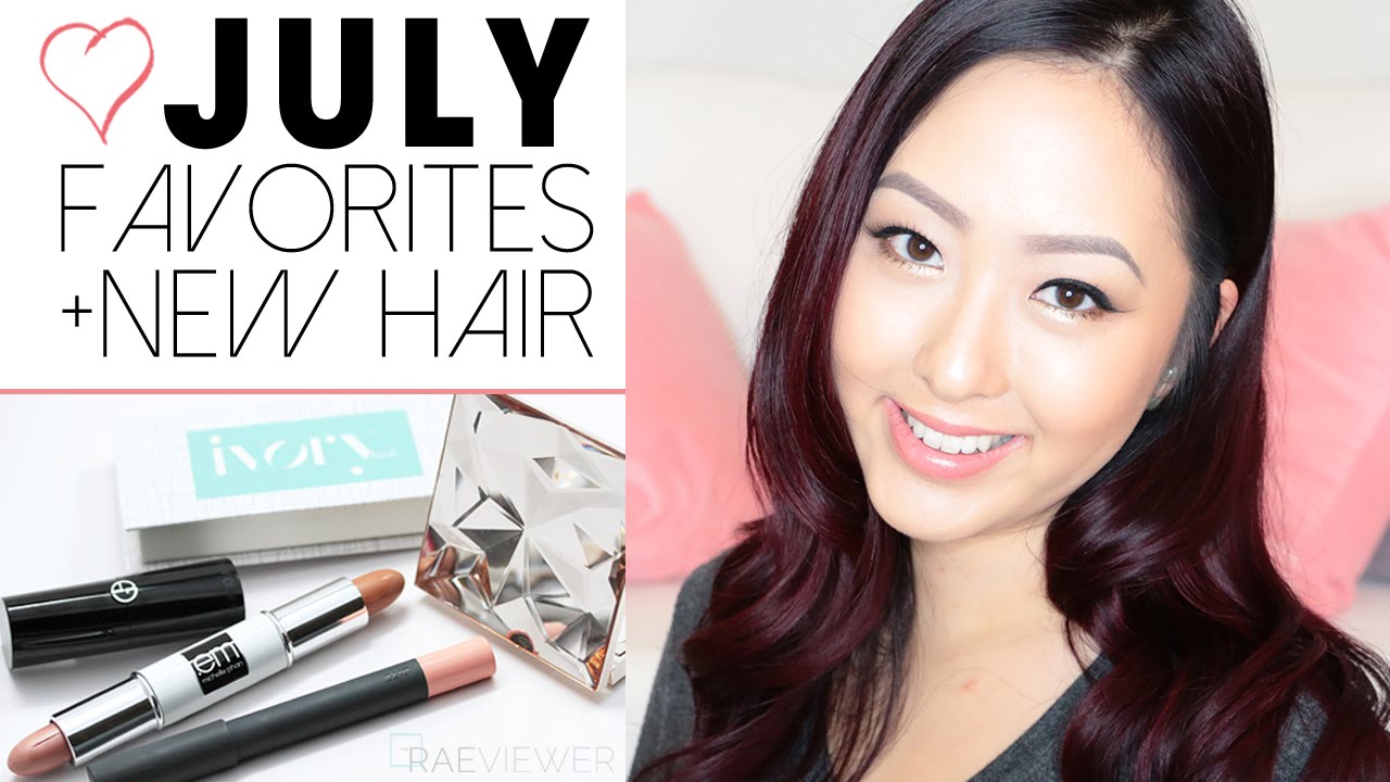 FAVORITES: July 2014 Beauty + New HAIR COLOR ♡