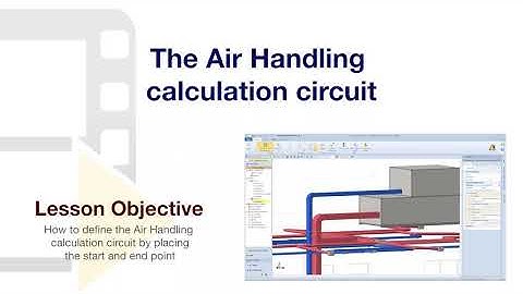 Edificius-MEP Tutorial – The Air Handling Calculation Circuit – ACCA software