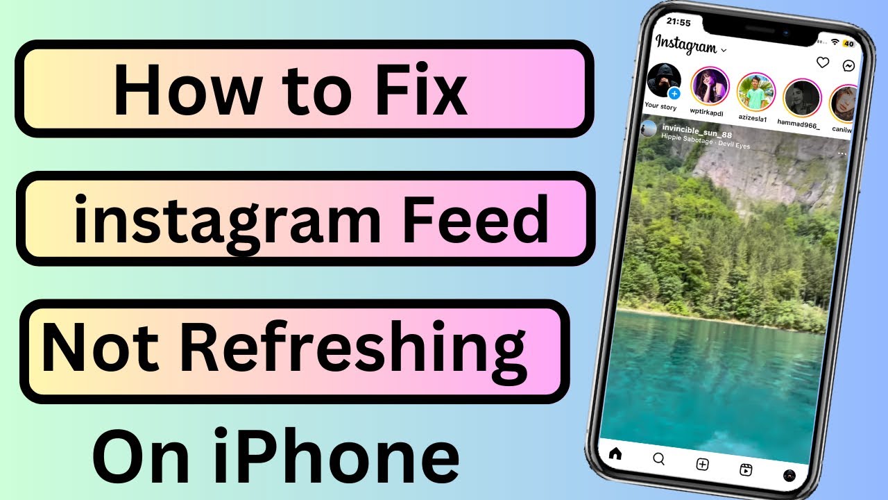 How to Fix instagram Feed Not Refreshing on iPhone 
