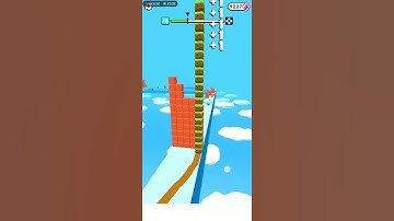 Cube surfer android games play level 78 #cubesurfer #surfercube #funny