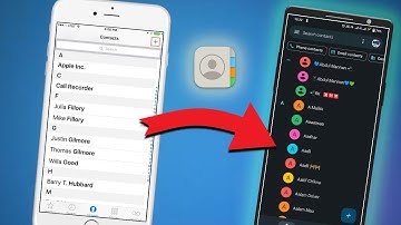 How to Transfer Contacts from iPhone to Android (2022) Without PC or Laptop