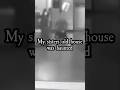 My sister in casual conversation dropped that her old house was haunted #haunted #paranormal #ghosts