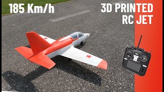 Fully 3D Printed L39 Albatros RC EDF Jet Model Airplane