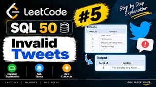 LeetCode SQL 50 #5 | Invalid Tweets | SQL Interview Prep
