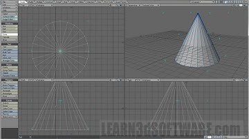 Lightwave 9.6 Modeling for Beginners-Part 5-by Adam Gibson