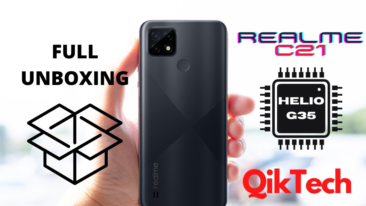 Realme C21 Phone Unboxing & First Look | Unboxing, Review, Firstlook