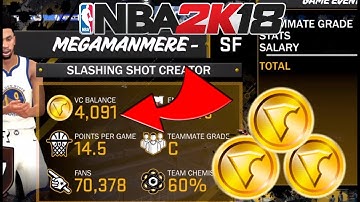 NBA 2K18- HOW TO GET VC FAST! HOW TO GET VC FAST ON MY CAREER! MY CAREER VC METHOD! MY CAREER GRIND!