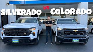 Silverado or Colorado?  2025 Chevrolet Silverado WT vs Colorado WT