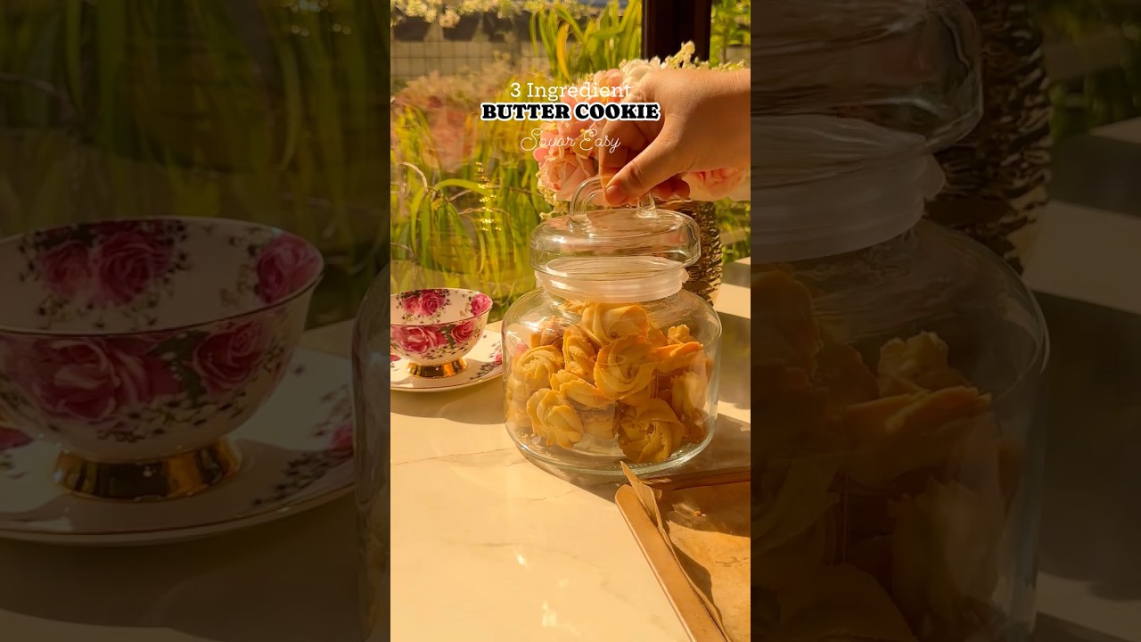 3 Ingredient Butter Cookie