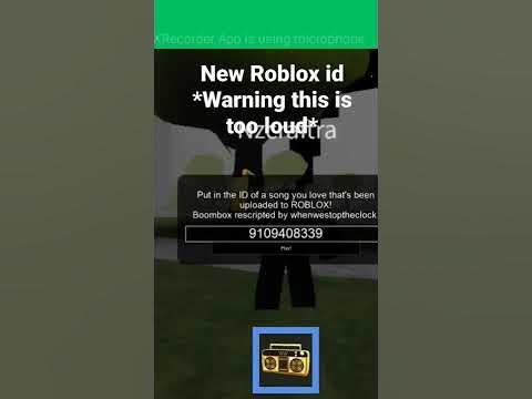 free Roblox id - YouTube
