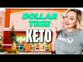 KETO FOOD AT THE DOLLAR STORE / KETO SNACKS / LOW CARB FOODS / DANIELA DIARIES