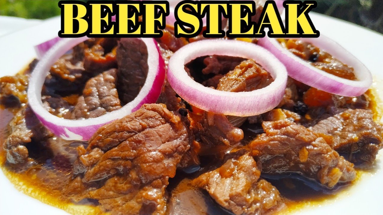 HOW TO COOK BEEF STEAK   QUICK AND EASY TO FOLLOW BEEF STEAK RECIPE