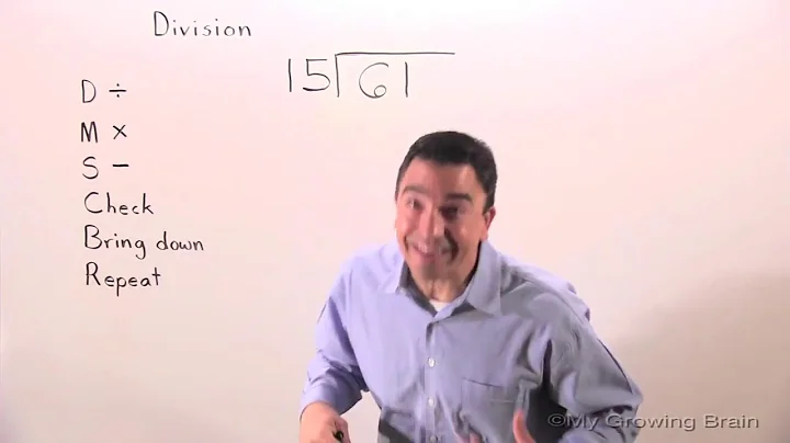 Division: 2 Digit by 2 Digit with Remainder / My Growing Brain