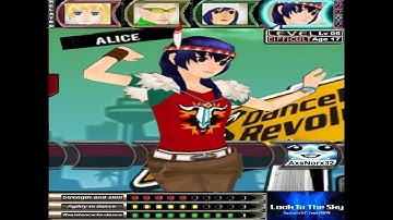Dance Dance Revolution X - Character Alice SN - Bg Video for StepMania