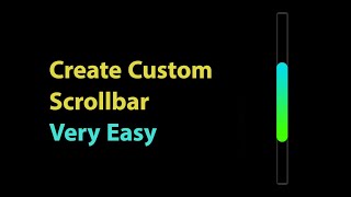 Customize Scrollbar In CSS | How To Create Custom Scrollbar Using CSS