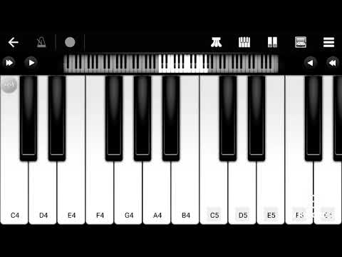 تعليم عزف ترنيمة ناس كتير على إسمك