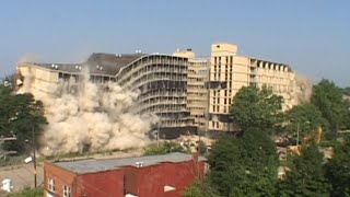 Auburn Towers Implosion - Controlled Demolition, Inc.