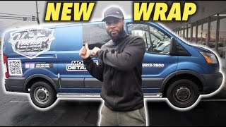 Why I Got A New Detailing Van Wrap - Hunter's Mobile Detailing
