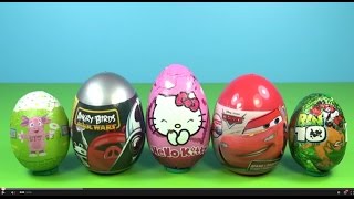 Angry Birds Star Wars , Ben 10, Cars, Hello Kitty, Luntik, Enjoy Them.