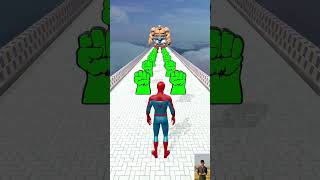 Spiderman VS 999 LVL Boss Can Spiderman Defeat Ben Grimm Help Spider-man #gta #spiderman #funny