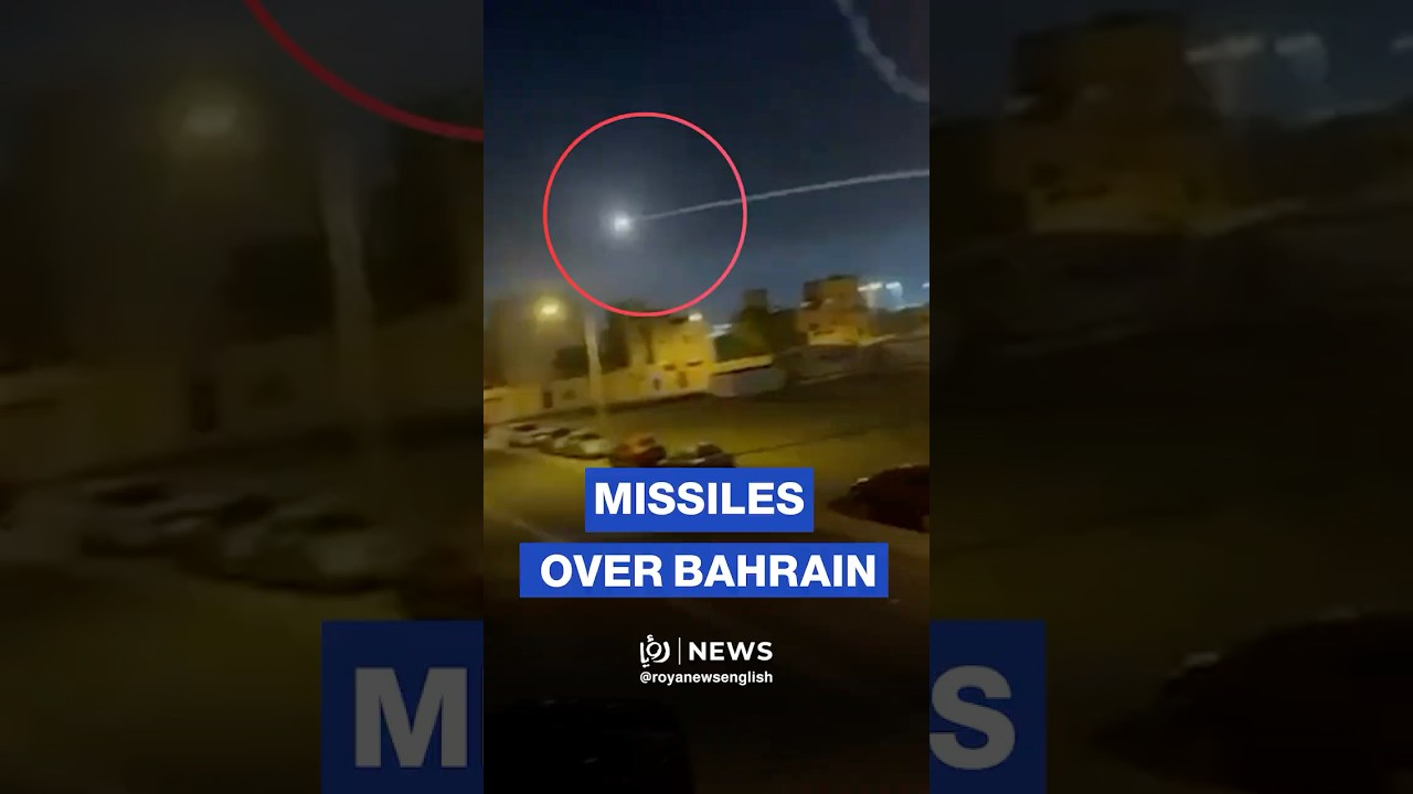 Iranian ballistic missiles fly over Bahrain, hit oil facilities