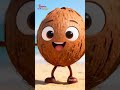 Coconut Song for Kids | Dum Dum Coconut Song | Nursery Rhymes for Children's | Galatta Kids | Shorts