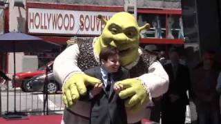Shrek Hollywood Walk Of Fame Star Ceremony