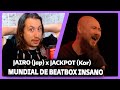 MUNDIAL DE BEATBOX (INSANO) | JAIRO (Japão) x JACKPOT (Coreia do Sul) | REACT DO MORENO