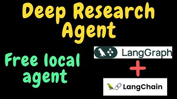 Open Deep Research - 100% free agent running locally! #langchain #langgraph #agent #coding