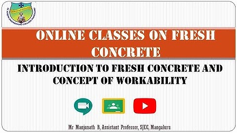 Workability and Factors affecting workability