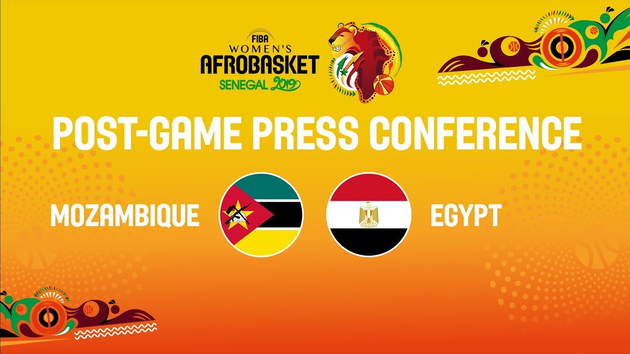 Press Conference - Mozambique v Egypt