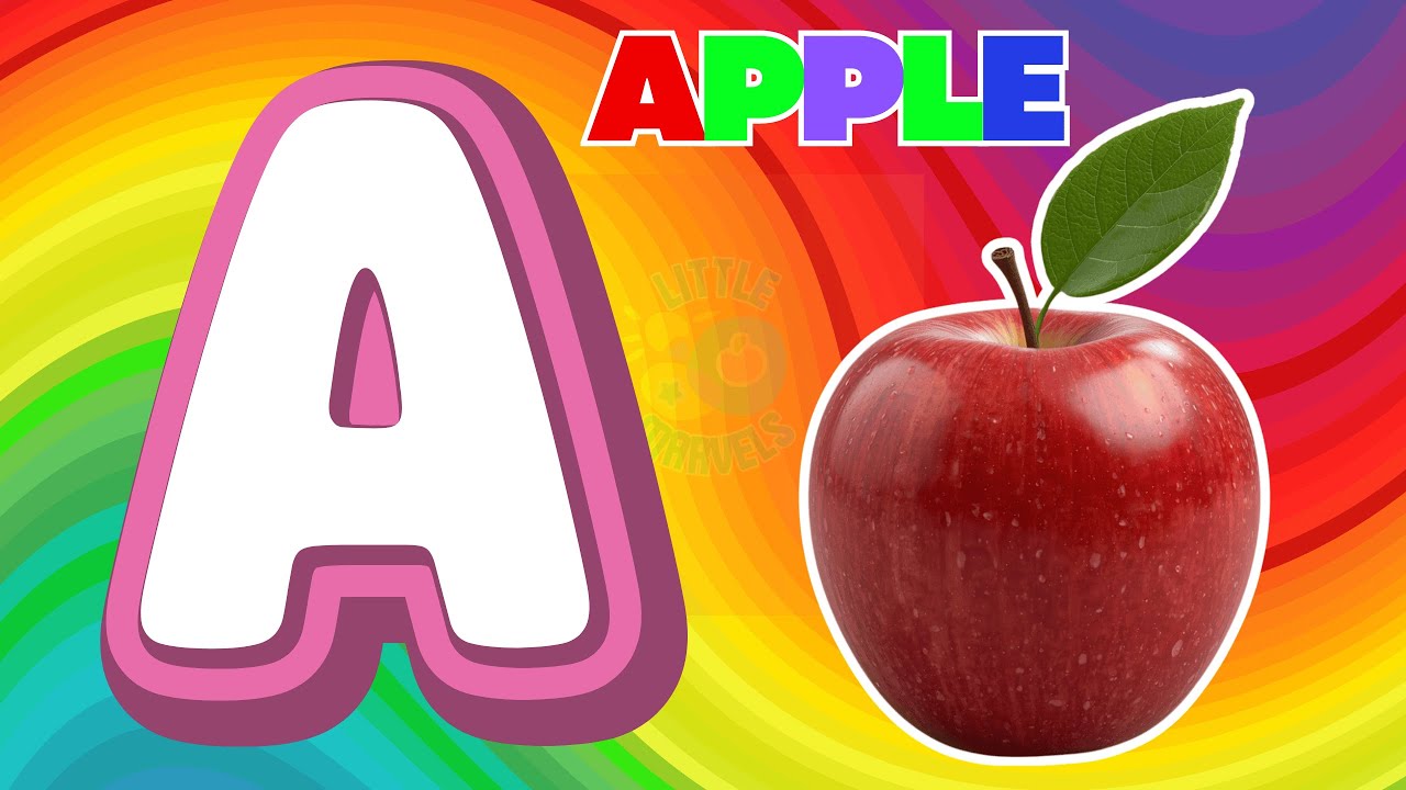 ABC Phonics Song - A A Apple 🍎 | Kindergarten Learning Videos in English