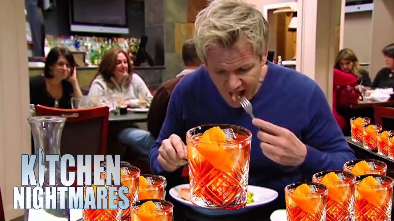 moments to drink a negroni sbagliato to | Kitchen Nightmares