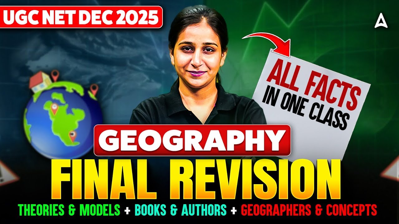 UGC NET Geography Marathon | UGC NET Geography All Units Final Revision By Preeti Mam