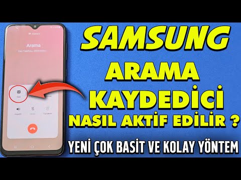 Samsung Android Telefonlarda Arama ve Çağrı Görüşme Kaydı Nasıl Yapılır? -Root ve Rom Gerektirmez-