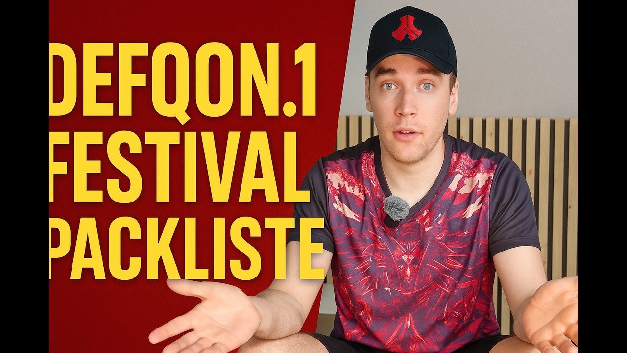 DEFQON.1 Pack-Desaster? Nicht mit dieser Liste! Festival Camping Packliste