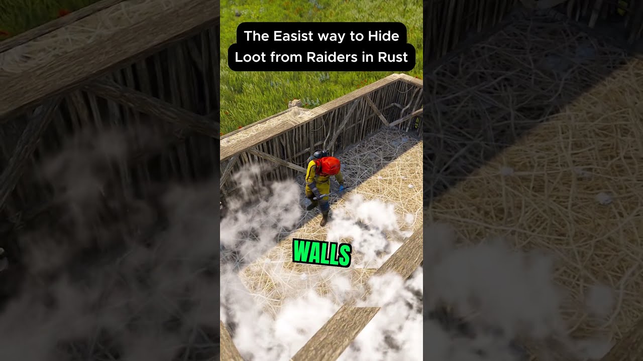 The Easiest Fastest Way To Hide Your Loot In Rust