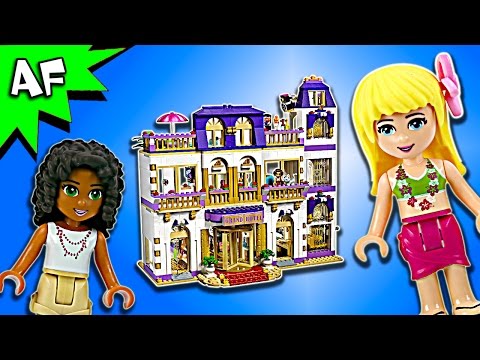 Lego Friends Heartlake GRAND HOTEL 41101 Speed Build